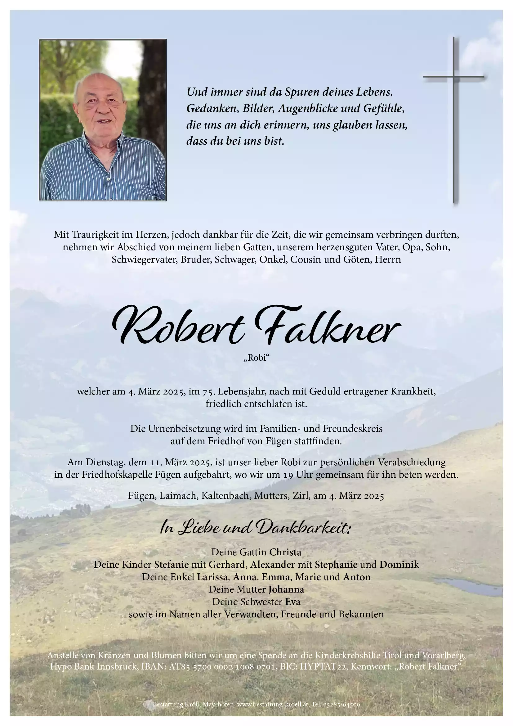 Parte von Robert Falkner